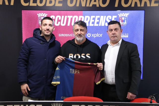 Tulipa apresentado no Torreense: «Subida? Há equipas que vão estar nessa luta e nós fazemos parte»