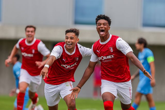 SC Braga termina fase de grupos Youth League invicto após empate com o Nápoles