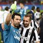 «Camarada de mil batalhas»: Buffon reage ao fim da carreira de Chiellini