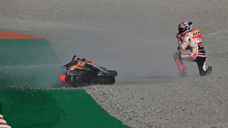 Marc Márquez justifica as 29 quedas em 2023