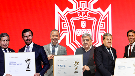 Benfica, Sporting e FC Porto celebram Mundial 2030 ‘em casa’