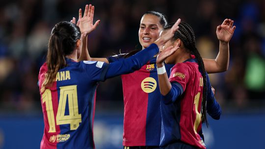 Kika Nazareth regressa de lesão e assiste pelo Barcelona na Champions