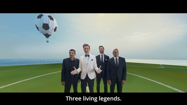 Figo, Naybet e Llorente apresentam o Mundial 2030