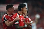 Ivanovic e Ríos, avançado e médio do Benfica - Foto Miguel Nunes