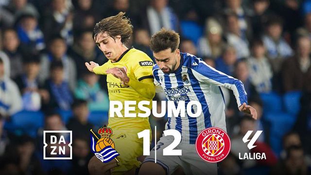 Gonçalo Guedes quis muito, mas Girona quis mais (resumo)