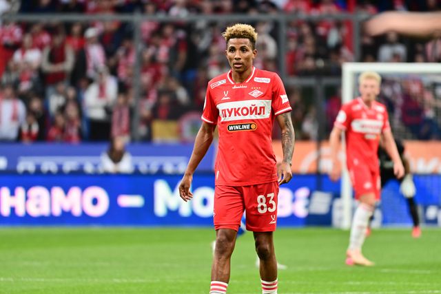 Gedson Fernandes, jogador do Spartak Moscovo e ex-Besiktas e Benfica