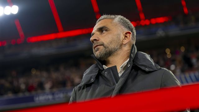 Rui Borges, treinador do Sporting