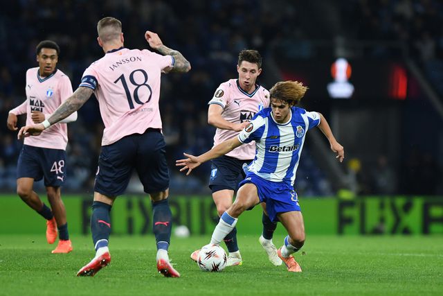 Rodrigo Mora na partida europeia frente ao Malmo - Rogério Ferreira/Kapta+