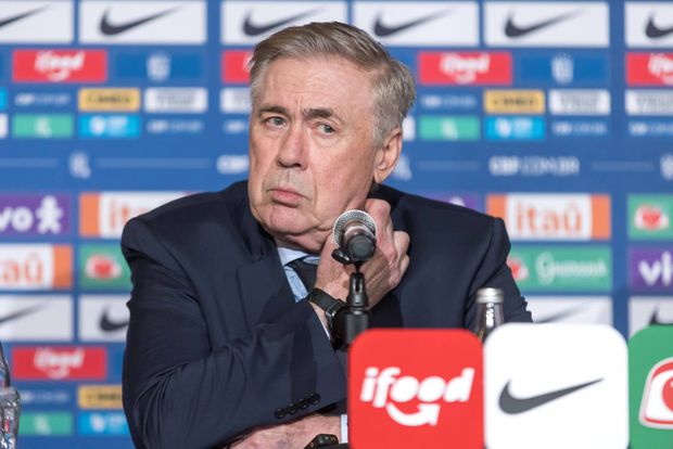 Carlo Ancelotti, selecionador do Brasil