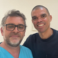 Médico Hélder Pereira com Pepe, antigo internacional português