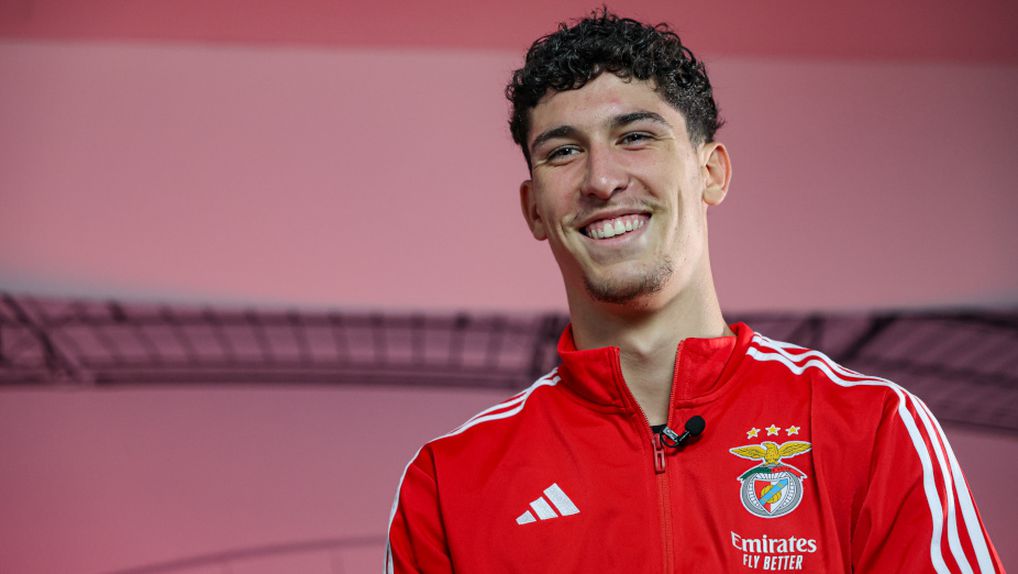 José Neto (Benfica), novo valor de mercado: 3 milhões de euros. Valorização: +3 milhões de euros - Foto SL Benfica