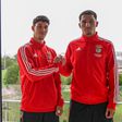 José Neto e Tiago Freitas, lateral e médio do Benfica - Foto SL Benfica