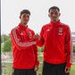 José Neto e Tiago Freitas, lateral e médio do Benfica - Foto SL Benfica