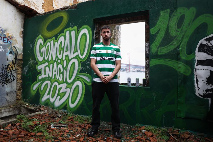Gonçalo Inácio chegou ao Sporting com apenas 11 anos (Foto Sporting CP)