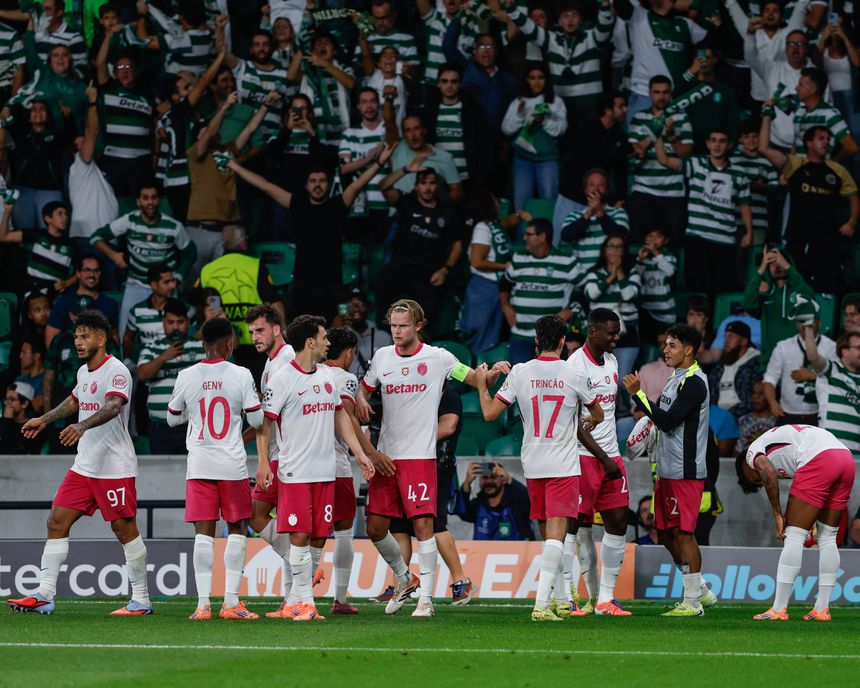 Sporting recebe o Aves SAD em partida do campeonato nacional - Foto: Imago