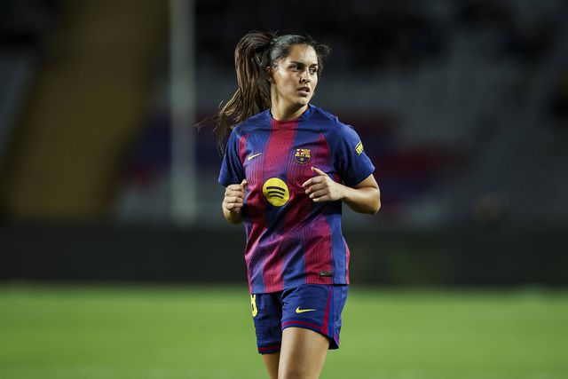 Kika Nazareth, jogadora do Barcelona e ex-Benfica