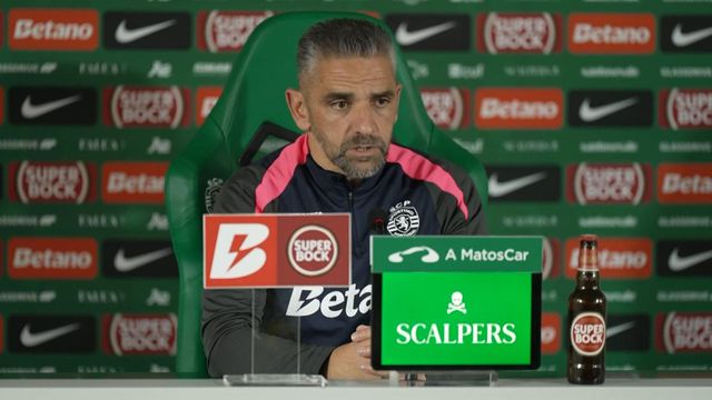 Rui Borges nega excesso de confiança no regresso de Pedro Gonçalves