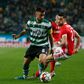 Bruno Fernandes em ação contra o Benfica. Foto: IMAGO
