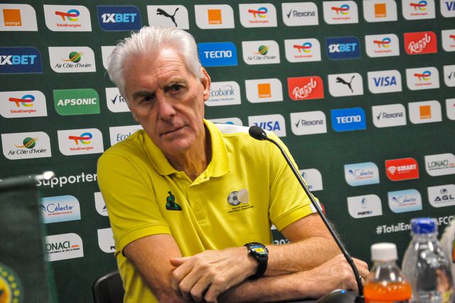 Hugo Broos, selecionador da África do Sul. Foto: IMAGO
