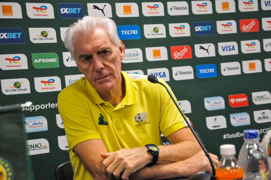 Hugo Broos, selecionador da África do Sul. Foto: IMAGO