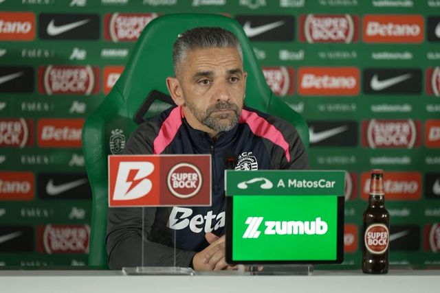 Rui Borges: «Sinto-me privilegiado, sou muito feliz no Sporting»