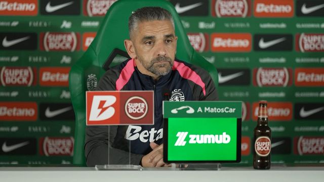 Rui Borges: «Sinto-me privilegiado, sou muito feliz no Sporting»
