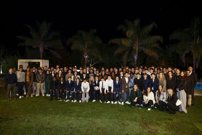 Convívio da Academia Cristiano Ronaldo decorreu esta semana (Foto Sporting CP)