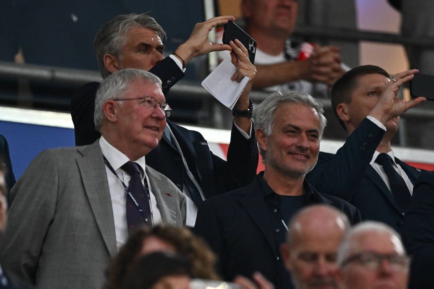 Sir Alex Ferguson e José Mourinho