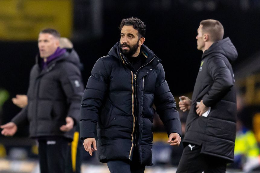 Ruben Amorim, treinador do Manchester United