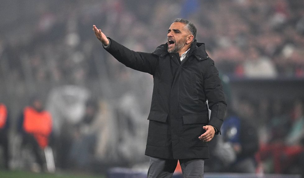 Rui Borges, treinador do Sporting