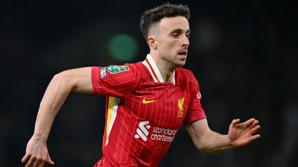 Diogo Jota, avançado do Liverpool