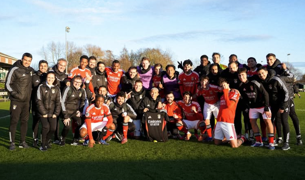 A festa das jovens águias - Foto: Benfica Campus