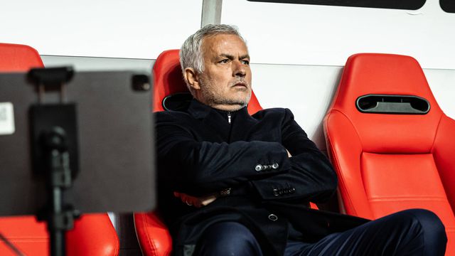 José Mourinho, treinador do Benfica