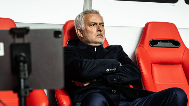 José Mourinho, treinador do Benfica