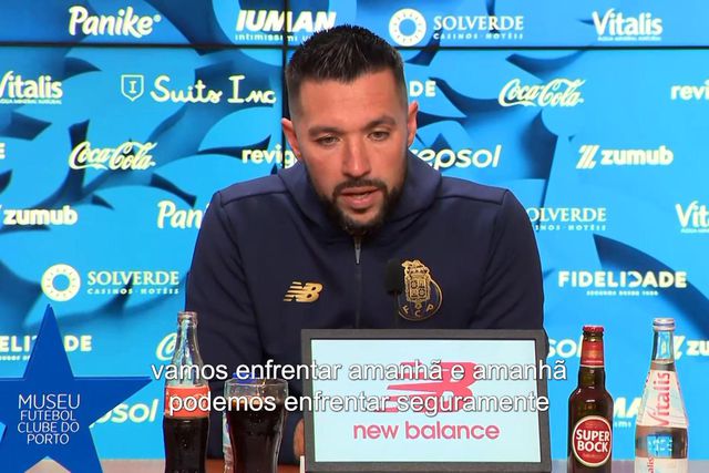 Farioli: «Benfica mudou a sua abordagem, estão mais agressivos»