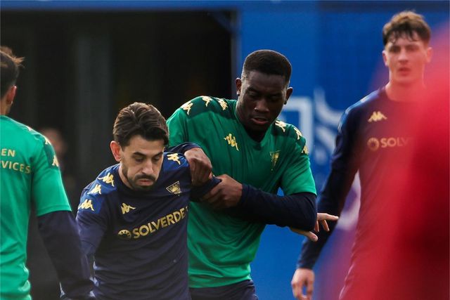 O Estoril iniciou esta terça-feira a preparação para o embate frente ao Estrela da Amadora após ter cumprido três dias de folga. Foto: Estoril Praia SAD