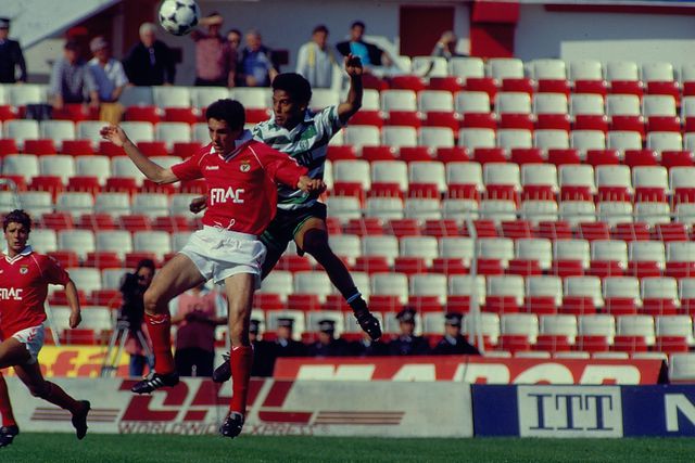 Ali Hassan representou o Sporting entre 1988 e 1991. Foto: A BOLA