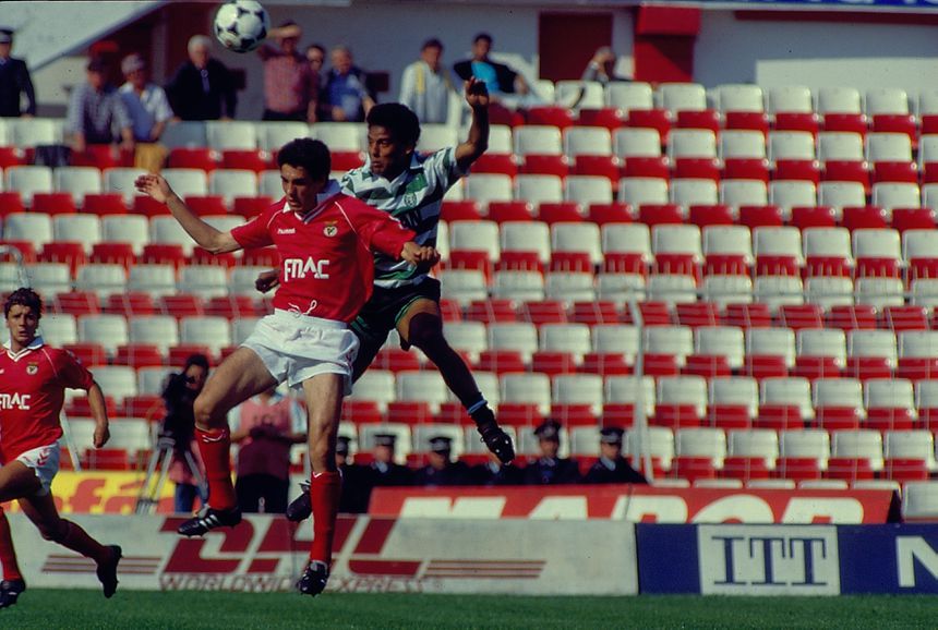 Ali Hassan representou o Sporting entre 1988 e 1991. Foto: A BOLA