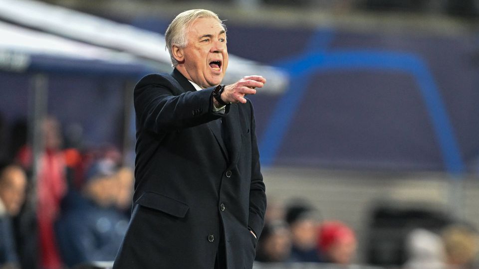 Ancelotti esclarece golo anulado ao Leipzig: «Empurraram o Lunin, está bem claro»