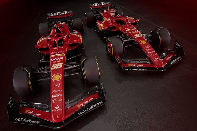 VÍDEO: Revelado o novo carro da Ferrari para 2024