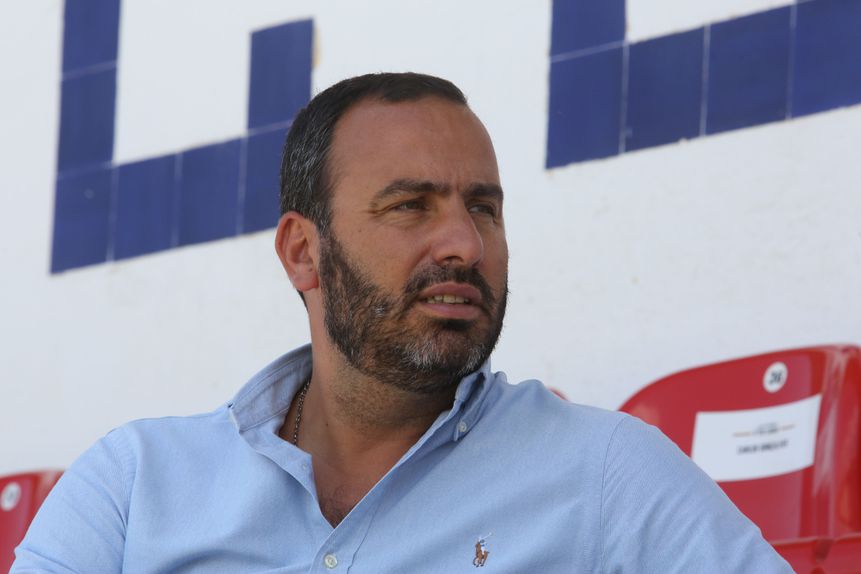 Ricardo Delgado preside ao Atlético desde 2017 (Foto A BOLA)