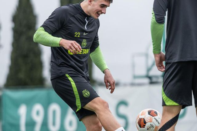 Sporting: uma novidade no treino