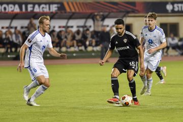 Tavirense Leandro Andrade é tricampeão do Azerbaijão, com o Qarabag