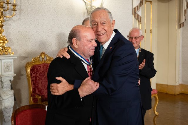 António Simões condecorado pelo Presidente da República