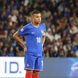Mbappé com a camisola da seleção de França