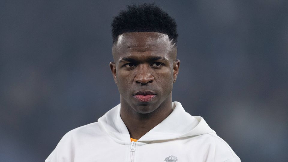 Vinícius Júnior no Manchester City-Real Madrid (foto: IMAGO)