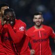 Dawa festeja golo da reviravolta do Steaua Bucareste