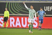 Antony a festejar golo do Betis