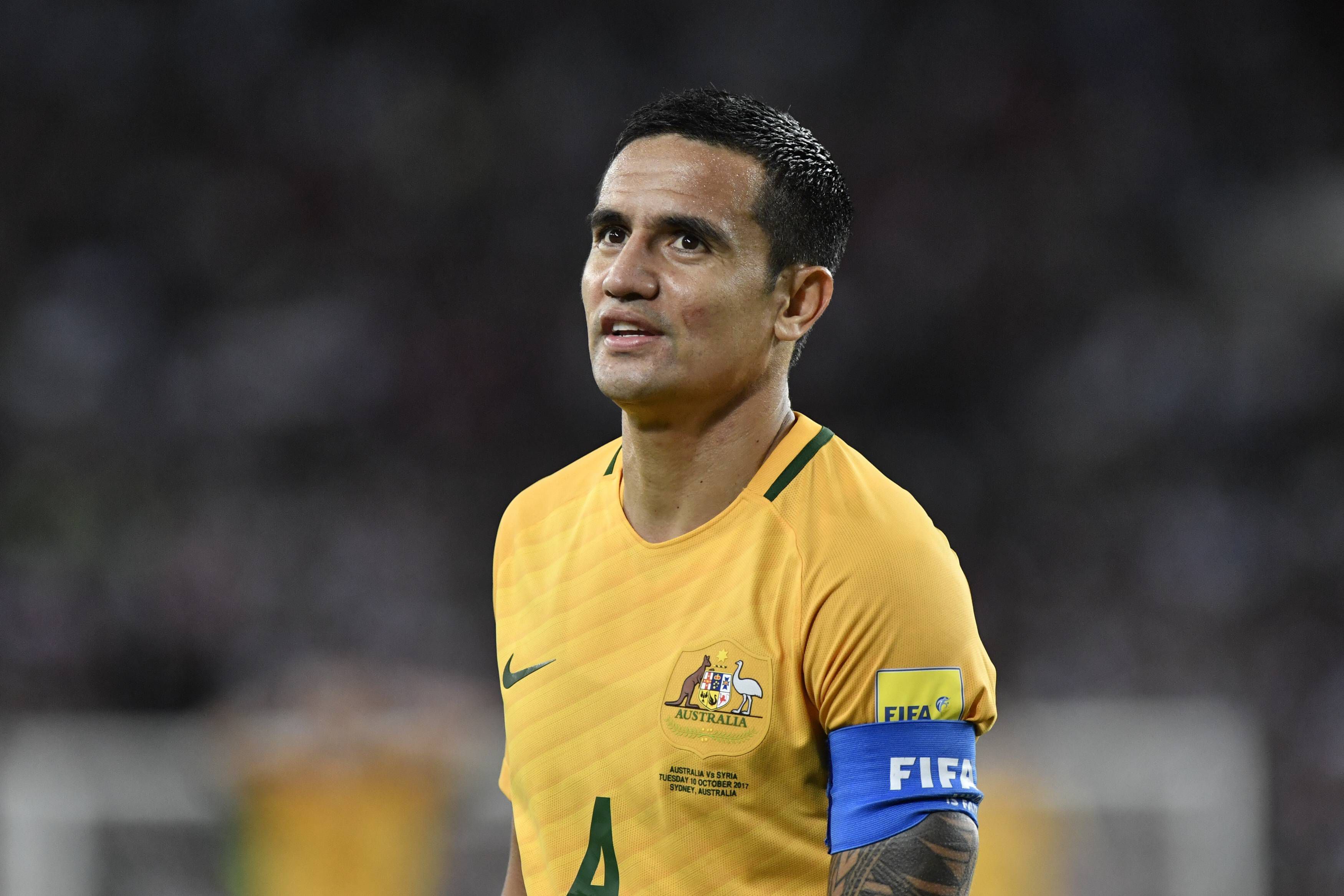 Tim Cahill: médio ofensivo goleador, não o típico capitão preocupado com o momento defensivo