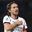 Luka Modric marcou golo decisivo para o Milan (IMAGO)